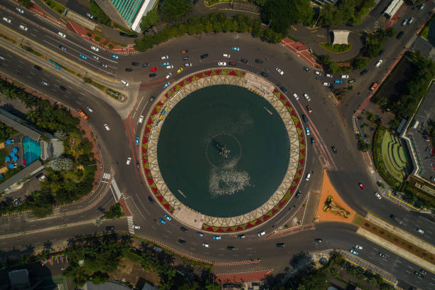 istock Panorama Jakarta Cityscape, Indonesia 1082929038