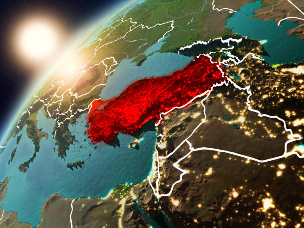 istock Turkey on planet Earth in sunset 1082936676