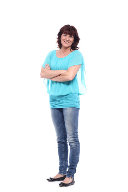 istock Beautiful caucasian mature woman 1082941476