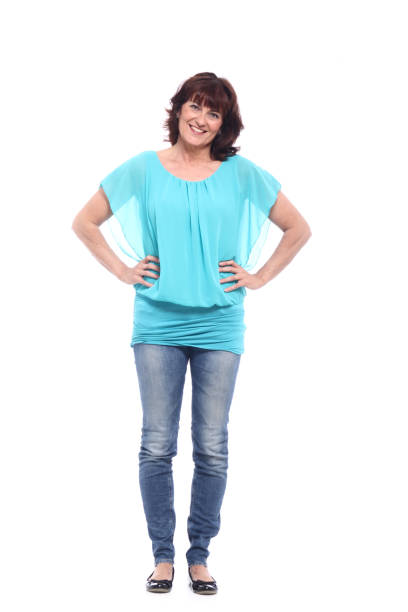 istock Beautiful caucasian mature woman 1082941480