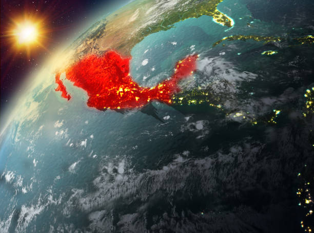 istock Mexico on planet Earth in sunset 1082942040