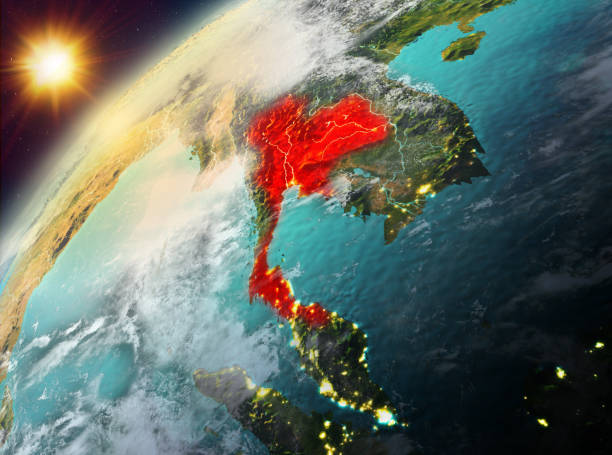 istock Thailand on planet Earth in sunset 1082942048