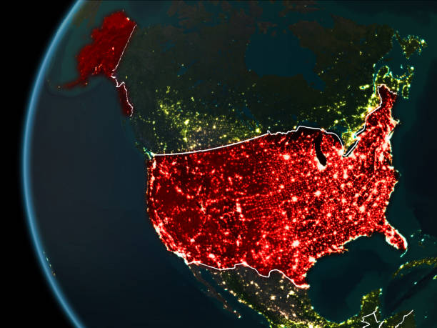 istock USA from space at night 1082942126