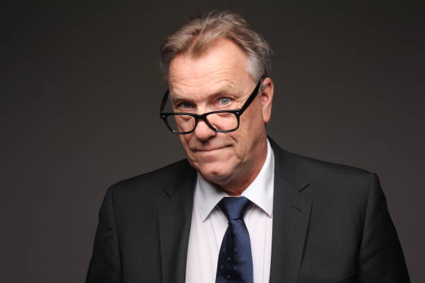 istock Beautiful caucasian mature man 1082950112