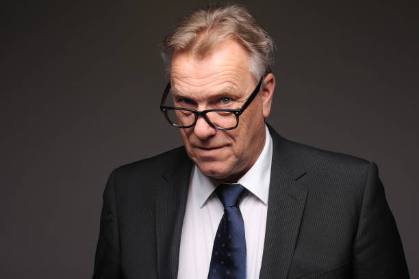 istock Beautiful caucasian mature man 1082950130