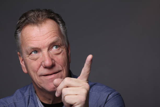 istock Beautiful caucasian mature man 1082950906