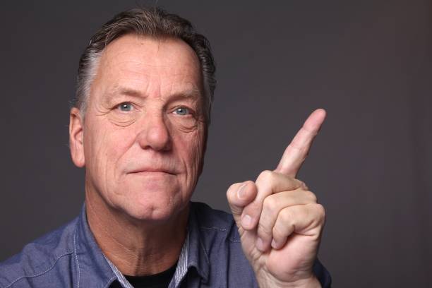 istock Beautiful caucasian mature man 1082950932