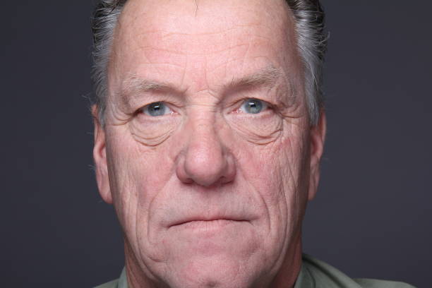 Beautiful caucasian mature man