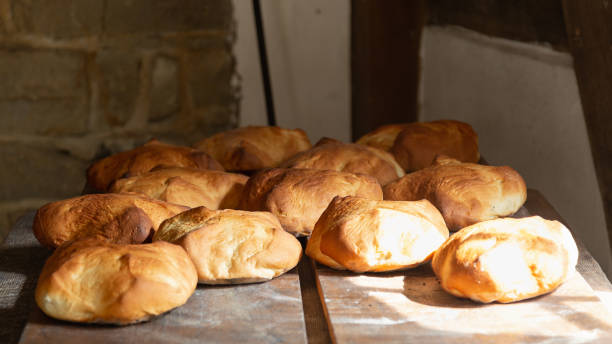 istock Freshly baked organic bread 1082984616