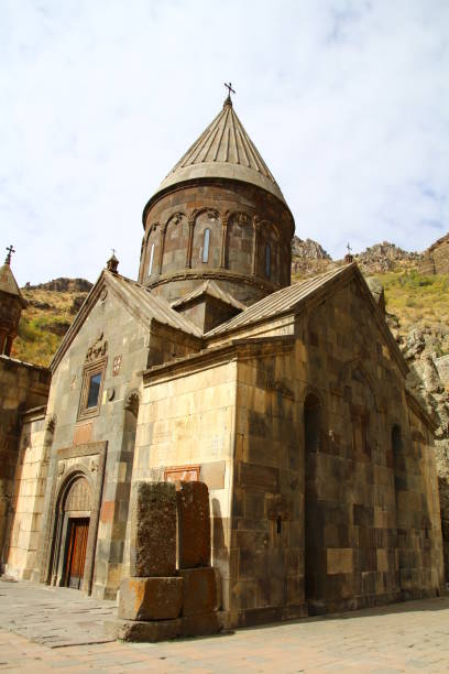 istock Cave monastery Geghard- Armenia 1082996176