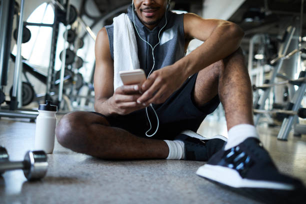 istock Sportsman relaxing 1083000064