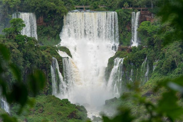 istock Beautiful Iguazu Falls in Argentina 1083007778