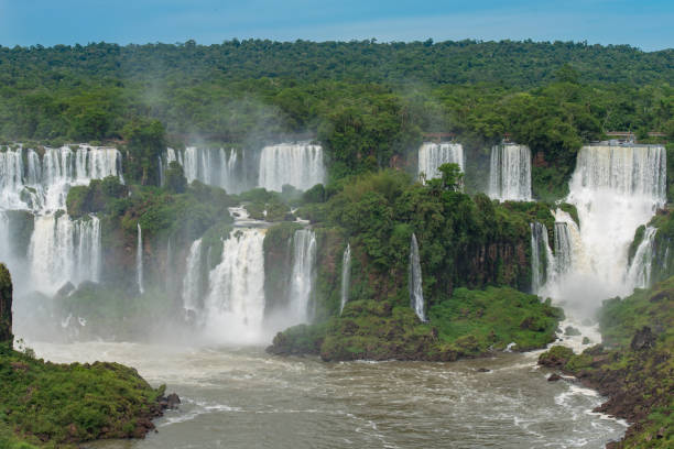 istock Beautiful Iguazu Falls in Argentina 1083007822