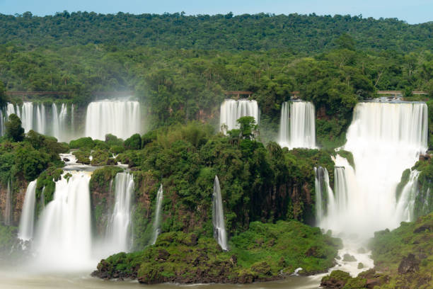 istock Beautiful Iguazu Falls in Argentina 1083007830