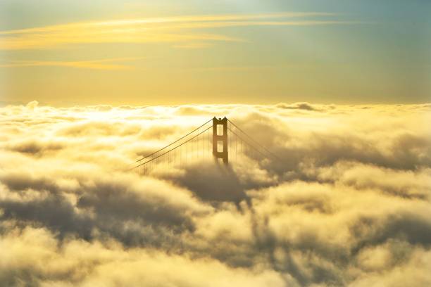 istock Morning Fog on Golden Gate Bridge 1083008368