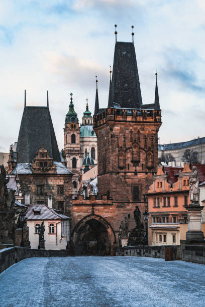istock Prague winter morning 1083017504