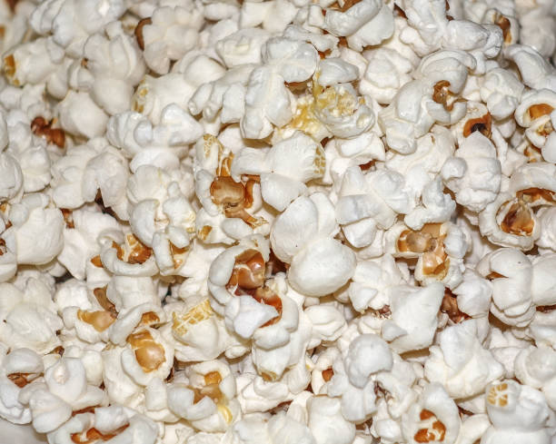 istock Popcorn closeup textural background. Food for the cinema 1083040180