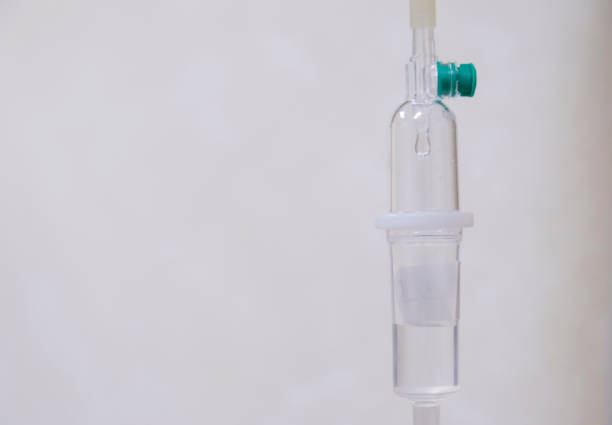 istock Close up Health and Beauty Drip Infusion Set with Copy Space 1083048562