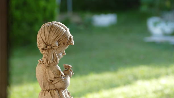 Lovely Girl Statue.