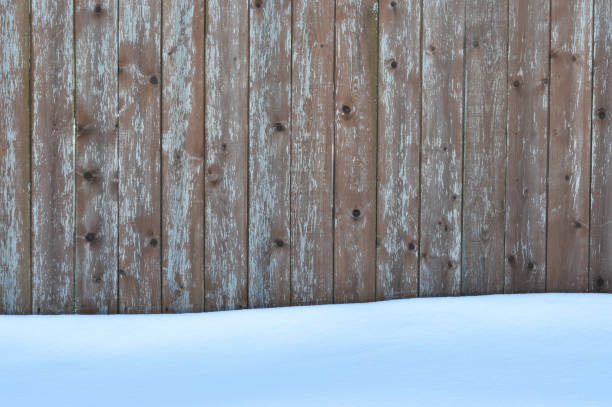 istock Texture of an old rustic wooden fence 1083066884