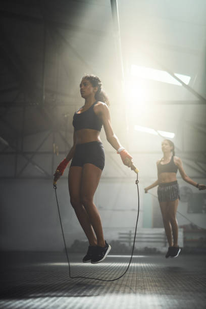 istock Skipping her way to a healthier life 1083067956