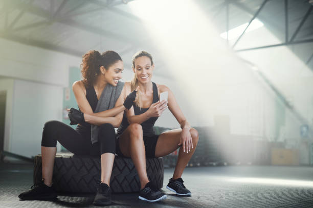 istock Look at the likes on our workout video! 1083068008