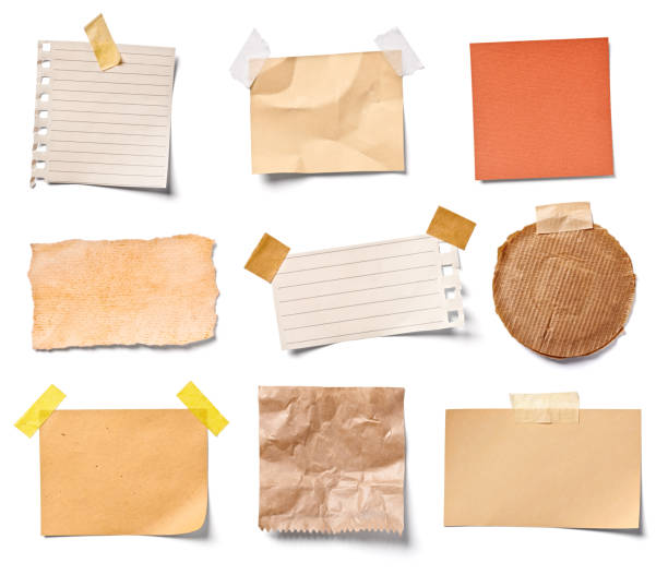 istock vintage note paper office business 1083076480