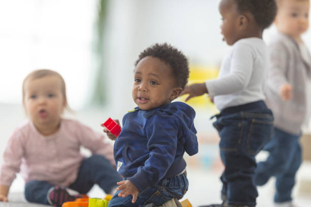 istock Preschool toddlers playing 1083080410