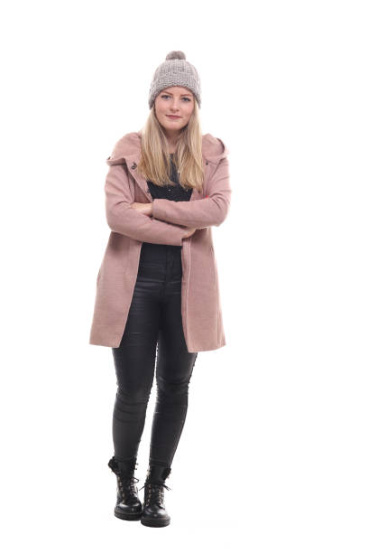 istock Beautiful caucasian winter woman 1083082086