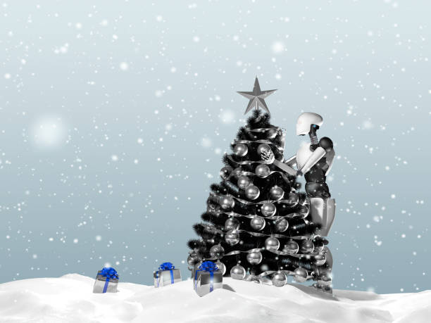 Future concept of holidays without people