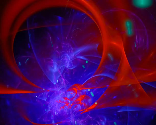 istock abstract digital fractal, fantasy design, disco, party 1083084096