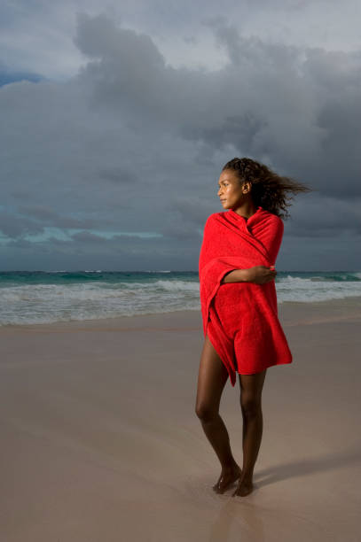 istock Woman looking out to sea 108309567