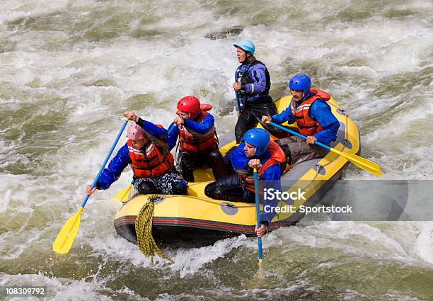 Whitewater Rafting On Arkansas River In Colorado Stock Photo - Download Image Now - Brightly Lit, Rafting, Adventure