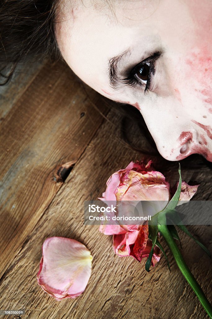 tragedy  Rose - Flower Stock Photo