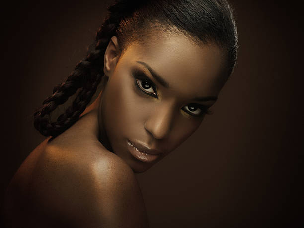 istock sexy black woman looking at camera 108310105