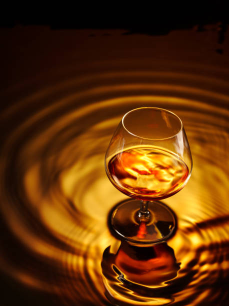 Glass of Brandy  cognac brandy photos stock pictures, royalty-free photos & images