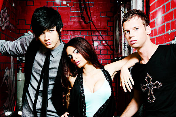 istock Three Funky Youths In An Alley 108310673