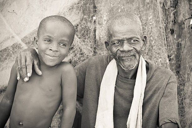 istock African Grandfather and Grandson 108311081
