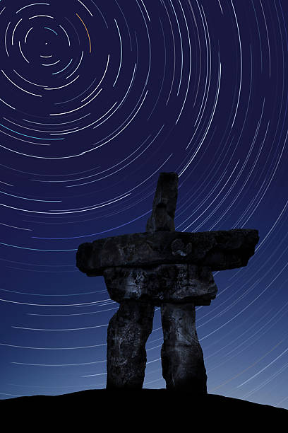 istock XXL inukshuk with stars 108311120