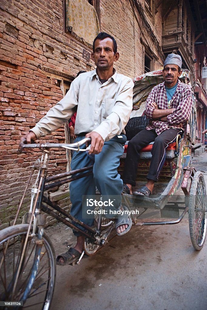 Рикша - Стоковые фото Азия роялти-фри