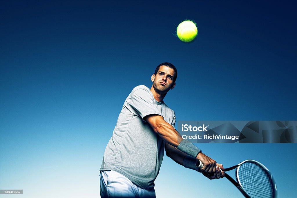 Теннисный игрок - Стоковые фото 25-29 лет роялти-фри