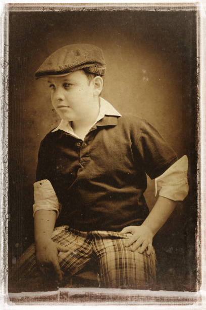 istock vintage portrait of boy 108311852