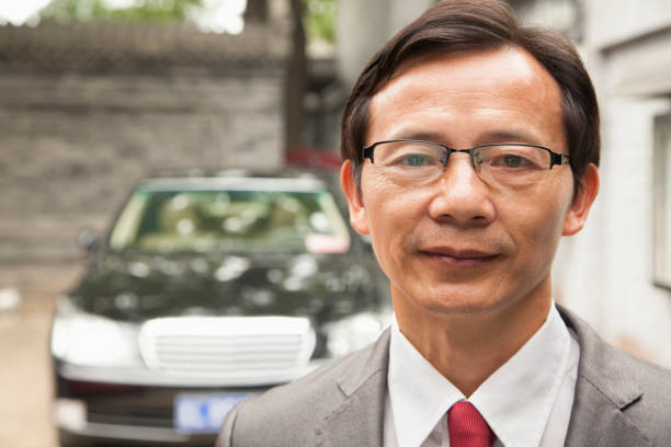 istock Chinese businessman smiling 1083119356