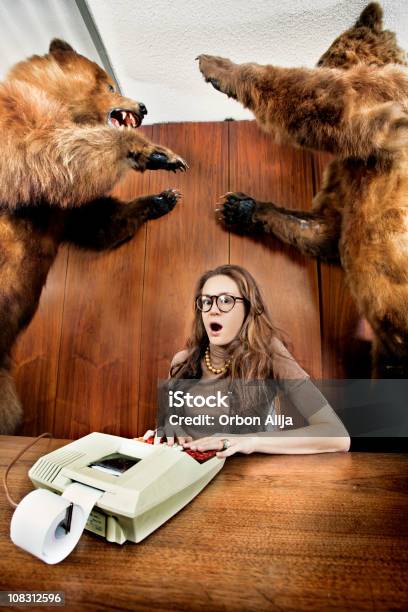 베어 싸움 곰에 대한 스톡 사진 및 기타 이미지 - 곰, 안경, 무서움
