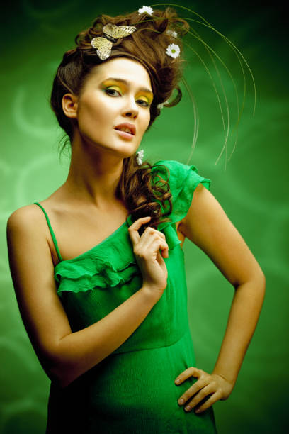 istock Young Beautiful Woman Portrait 108312672