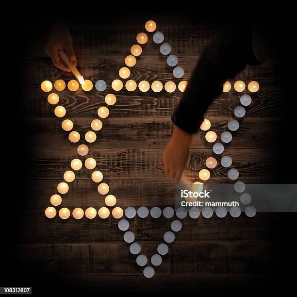 Foto de Que Haja Luz e mais fotos de stock de Judaísmo - Judaísmo, Vela - Equipamento de Iluminação, Memórias
