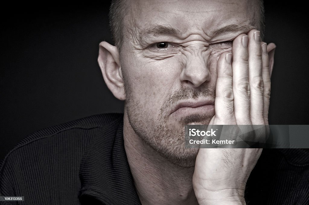 bad mood  Displeased Stock Photo