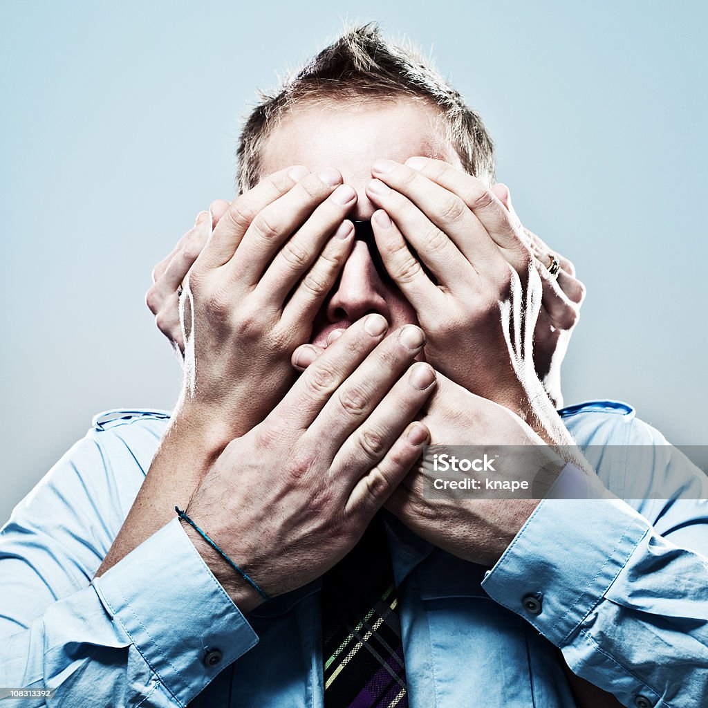 see no evil...  Censorship Stock Photo