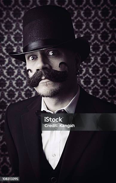 Vintage Man Stock Photo - Download Image Now - 30-34 Years, Adult, Adults Only