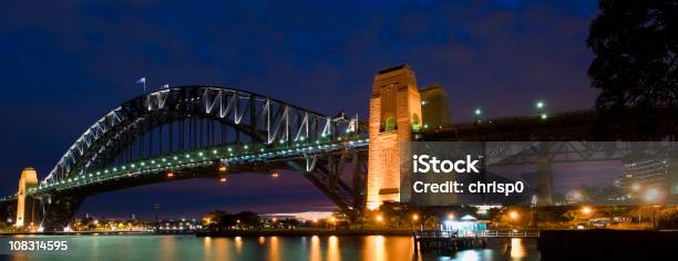 Sydney Harbour Bridge Al Crepuscolo Xxl - Fotografie stock e altre immagini di Acqua - Acqua, Ambientazione esterna, Architettura